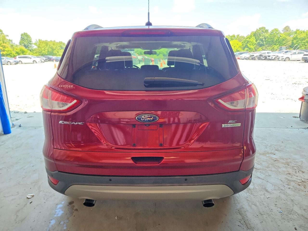 2014 Ford Escape Se Red vin: 1FMCU0GX2EUD69846