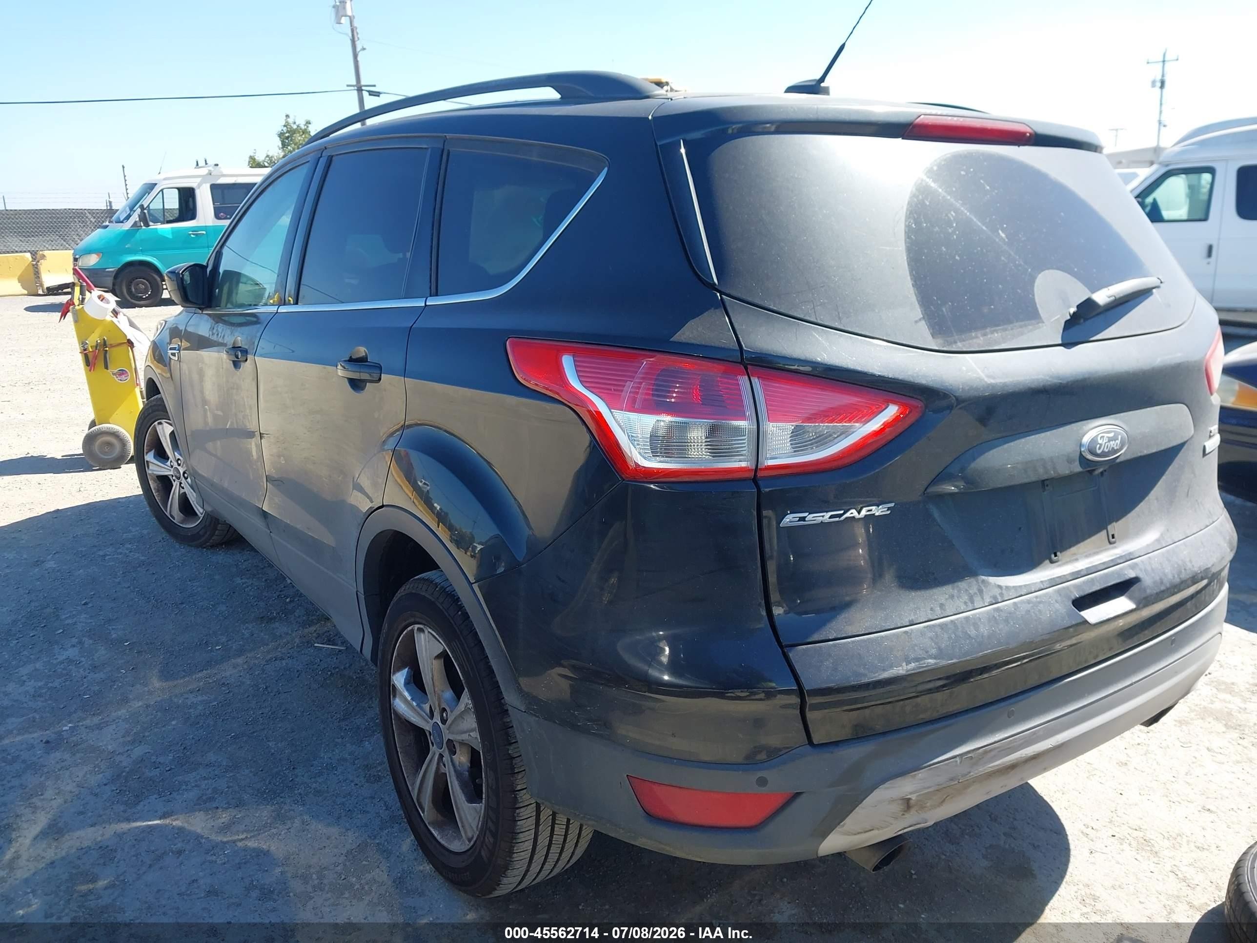 2014 Ford Escape Se Black vin: 1FMCU0GX2EUD76313