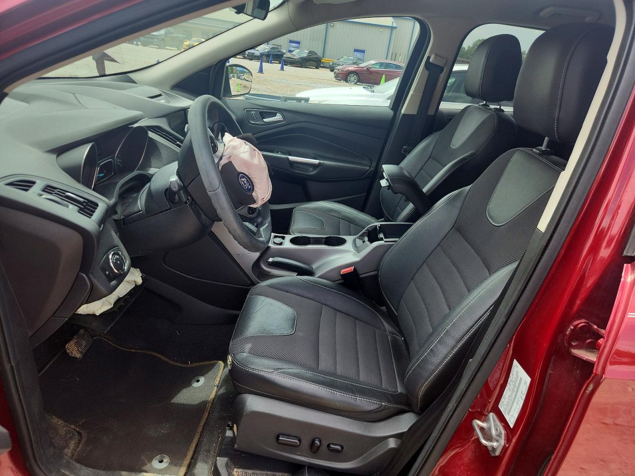 2014 Ford Escape Se Red vin: 1FMCU0GX2EUD80216