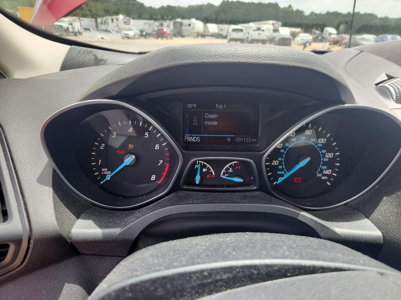 2014 Ford Escape Se Red vin: 1FMCU0GX2EUD80216