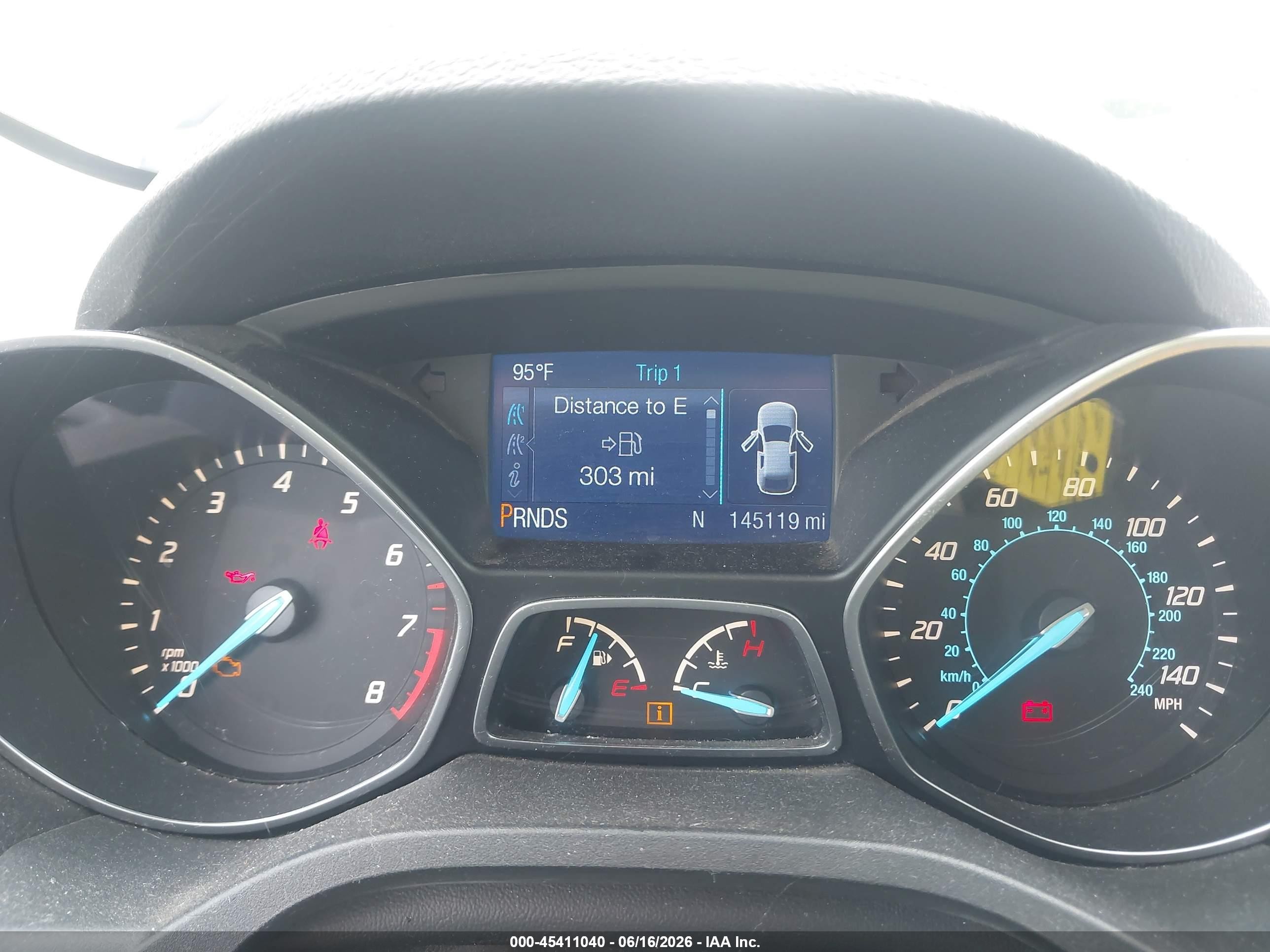 2014 Ford Escape Se Blue vin: 1FMCU0GX2EUE12520