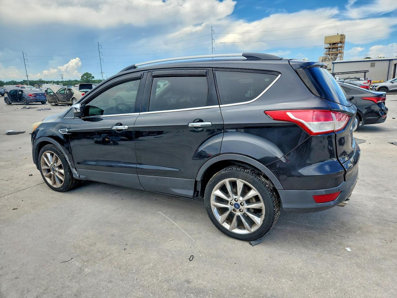 2015 Ford Escape Se Black vin: 1FMCU0GX2FUA22101