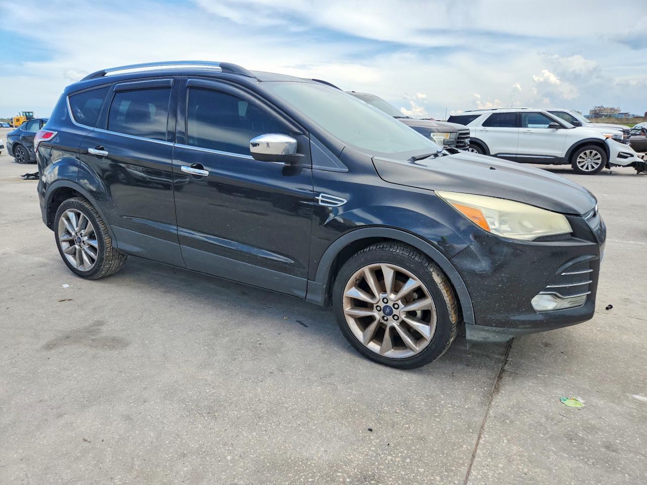 2015 Ford Escape Se Black vin: 1FMCU0GX2FUA22101