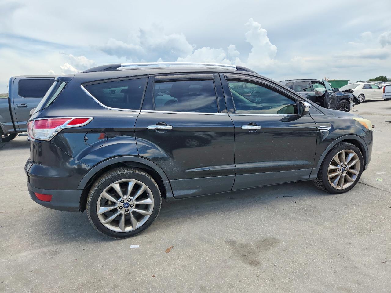 2015 Ford Escape Se Black vin: 1FMCU0GX2FUA22101