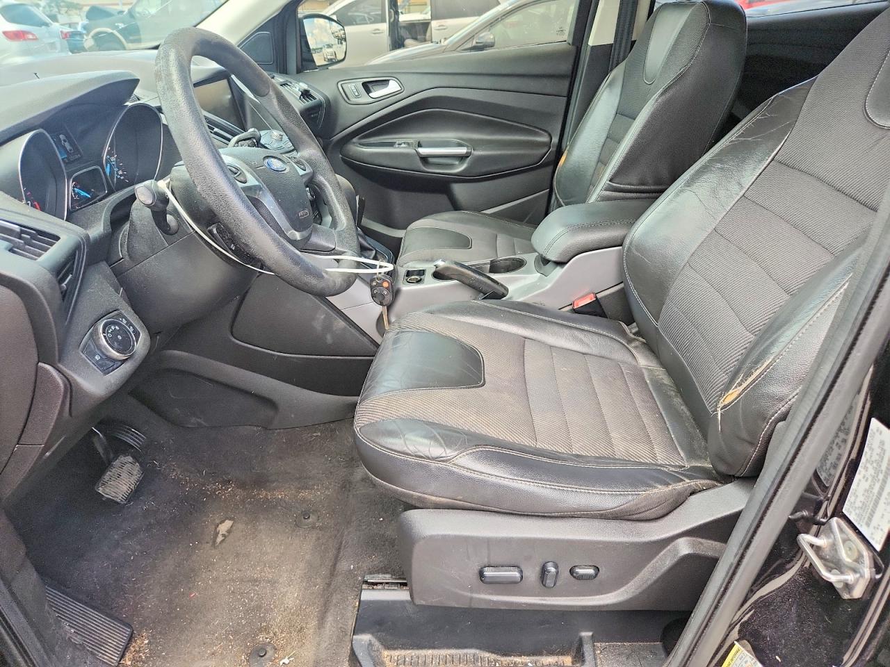 2015 Ford Escape Se Black vin: 1FMCU0GX2FUA22101