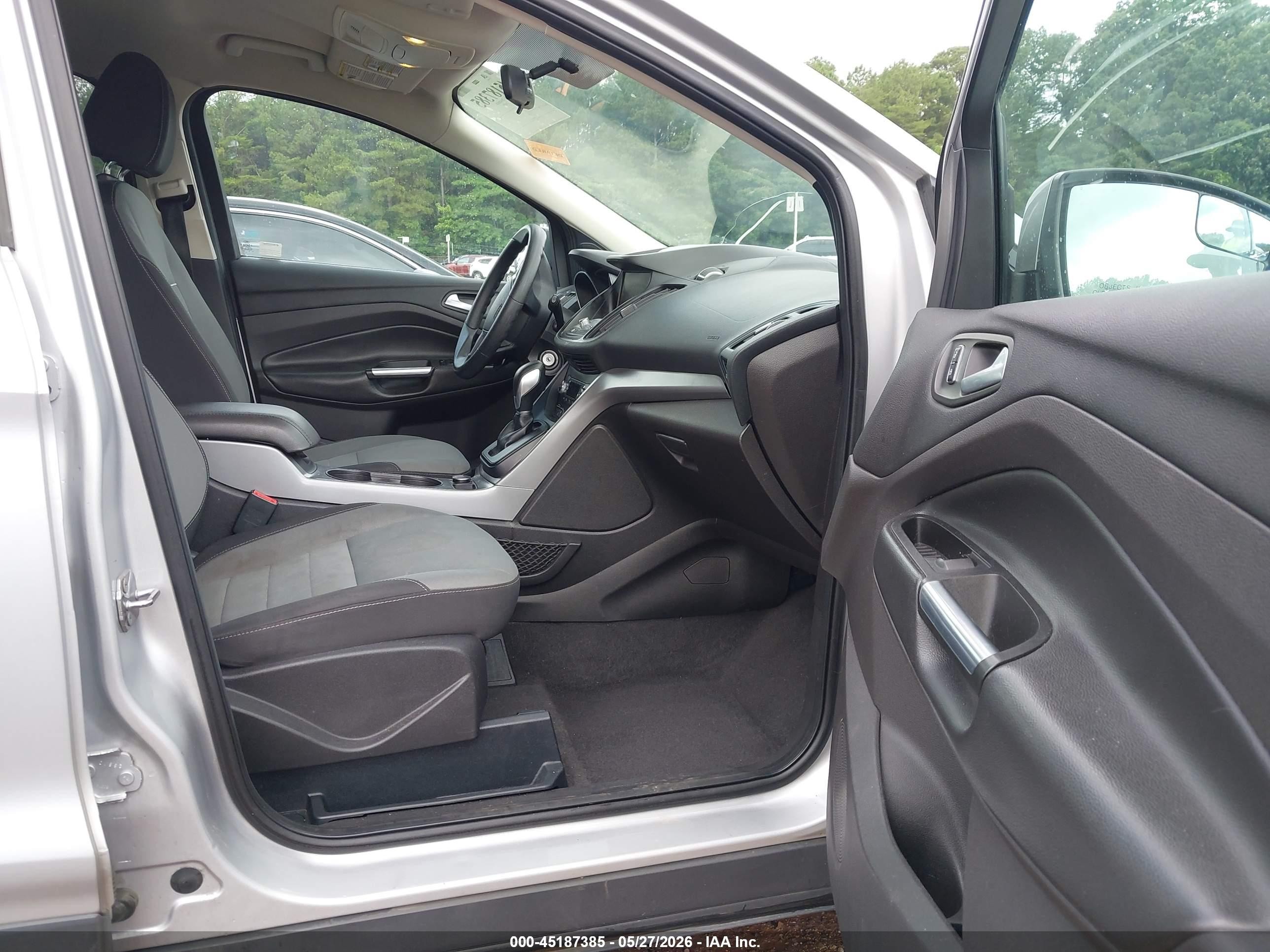 2015 Ford Escape Se Silver vin: 1FMCU0GX2FUA56930
