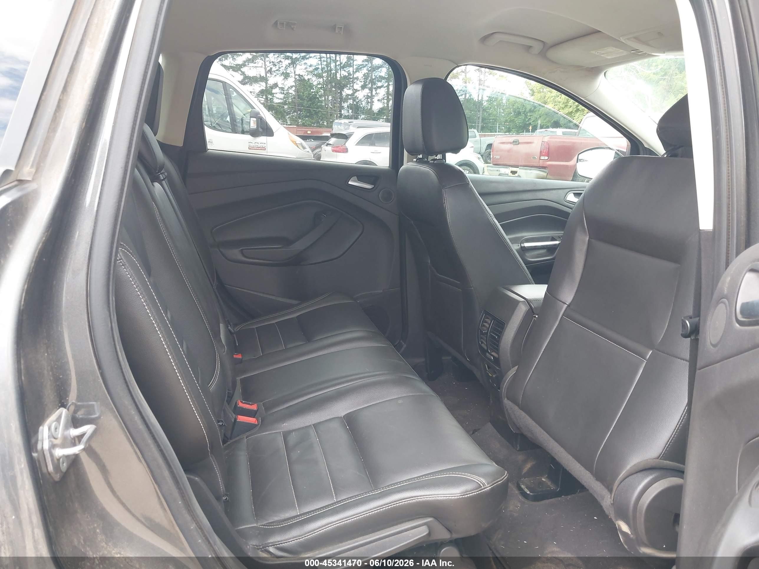 2015 Ford Escape Se Gray vin: 1FMCU0GX2FUA61044