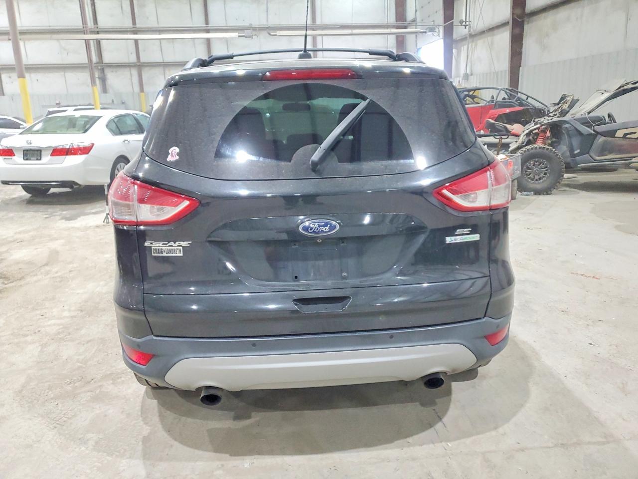 2015 Ford Escape Se Black vin: 1FMCU0GX2FUA94044