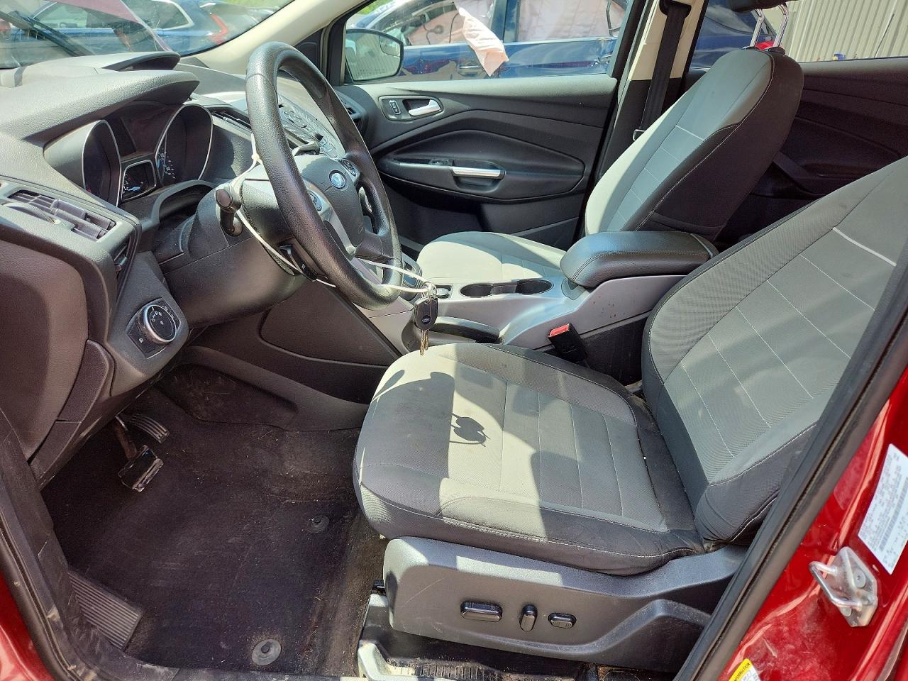 2015 Ford Escape Se Red vin: 1FMCU0GX2FUB28466