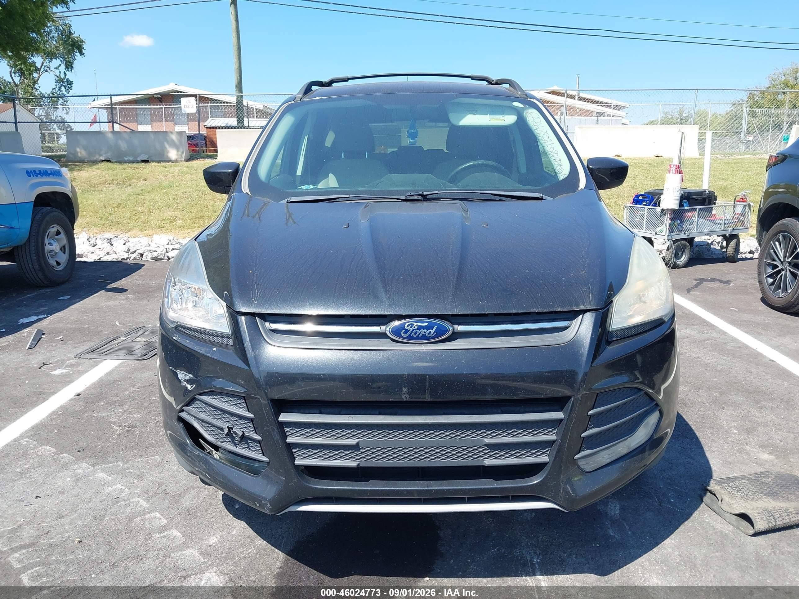 2015 Ford Escape Se Black vin: 1FMCU0GX2FUB33537