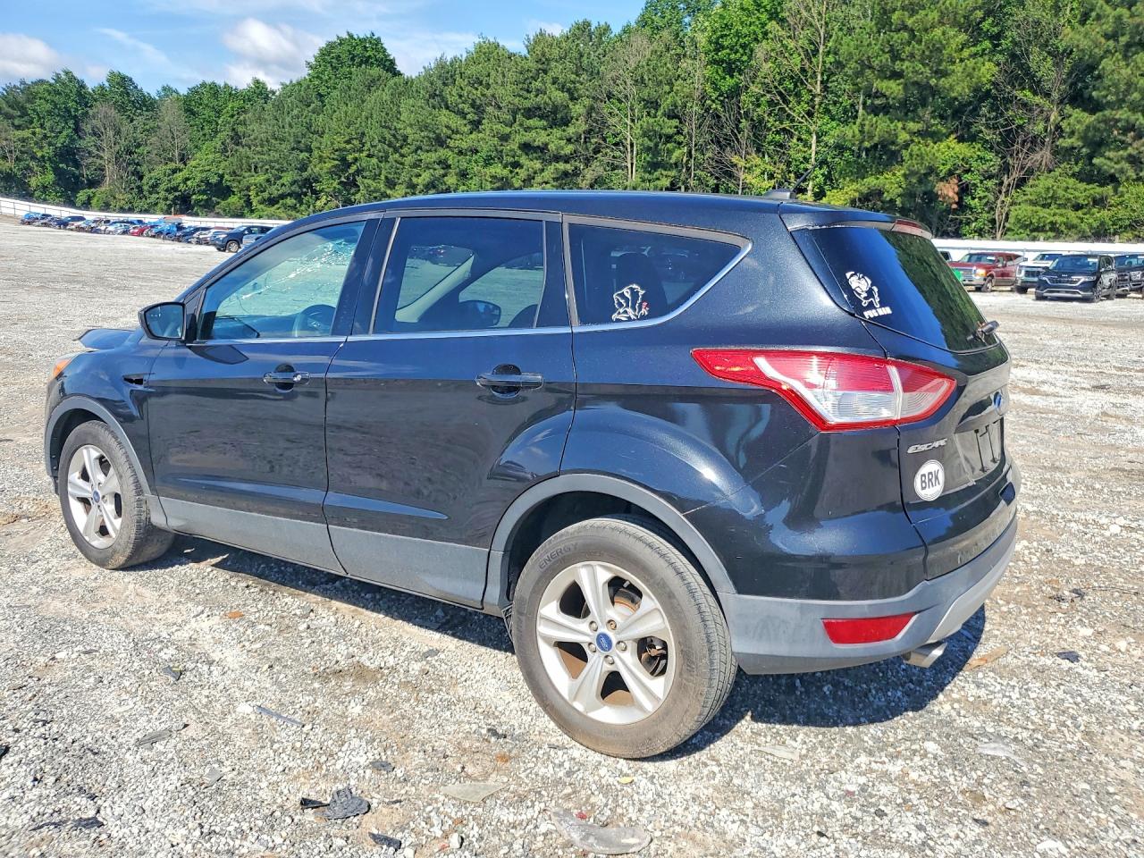 2015 Ford Escape Se Black vin: 1FMCU0GX2FUB71222