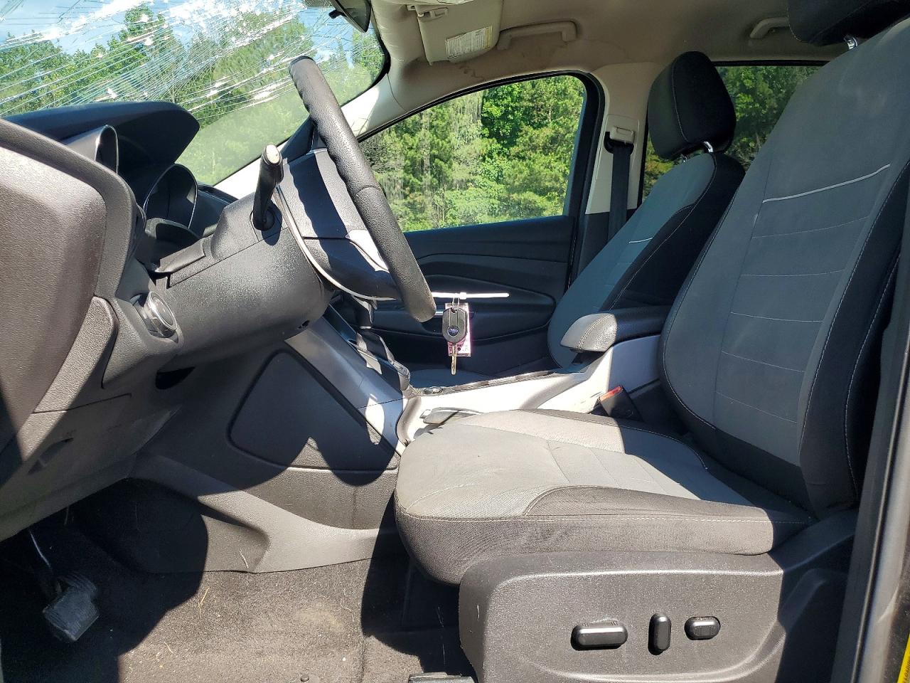 2015 Ford Escape Se Black vin: 1FMCU0GX2FUB71222