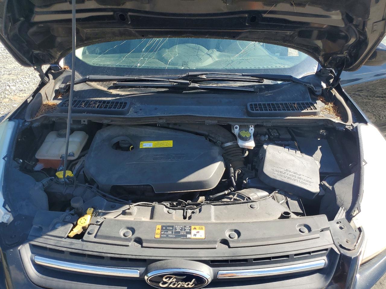 2015 Ford Escape Se Black vin: 1FMCU0GX2FUB71222