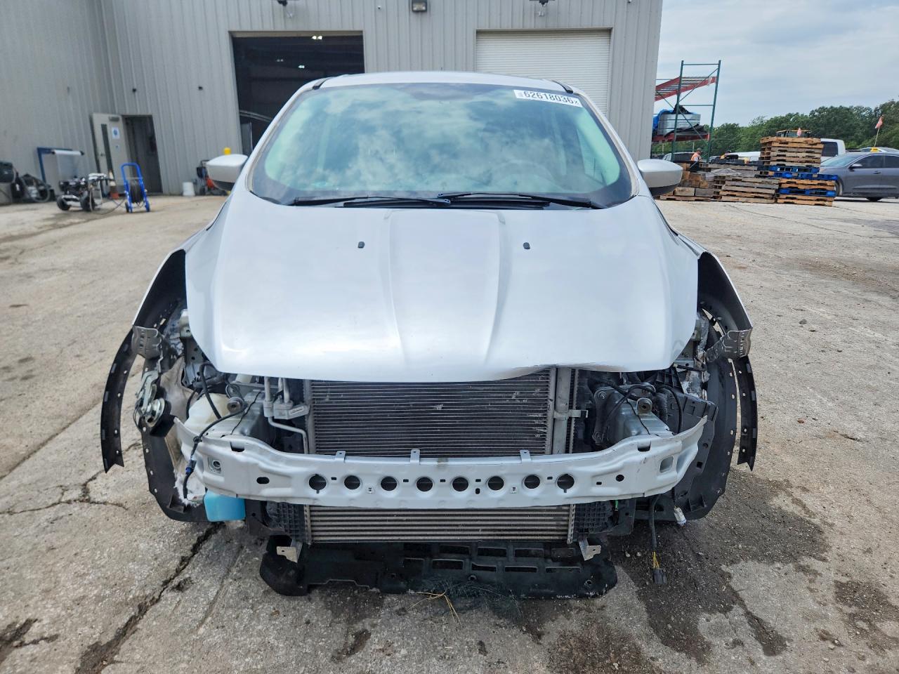 2015 Ford Escape Se Silver vin: 1FMCU0GX2FUB92328