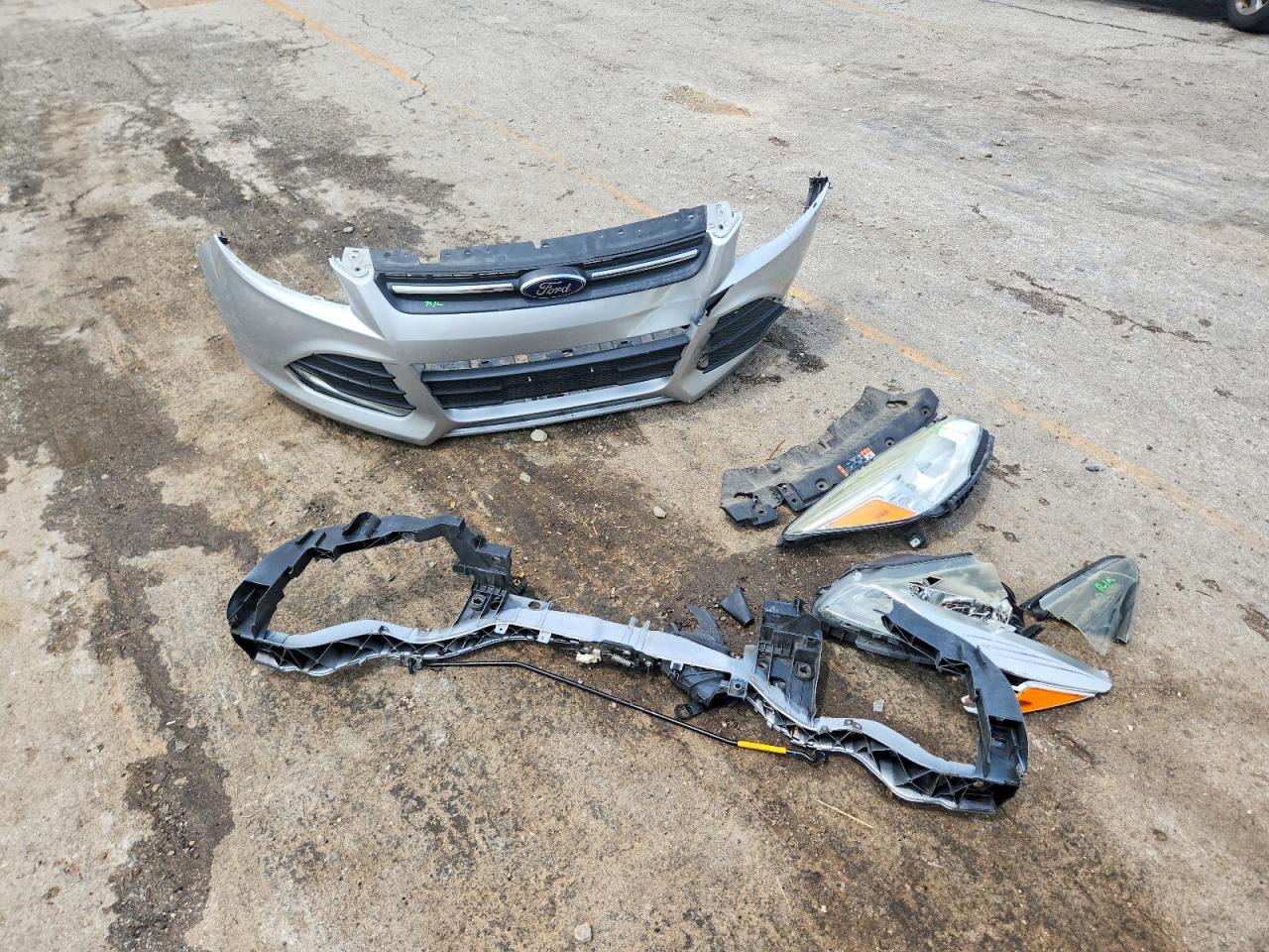 2015 Ford Escape Se Silver vin: 1FMCU0GX2FUB92328
