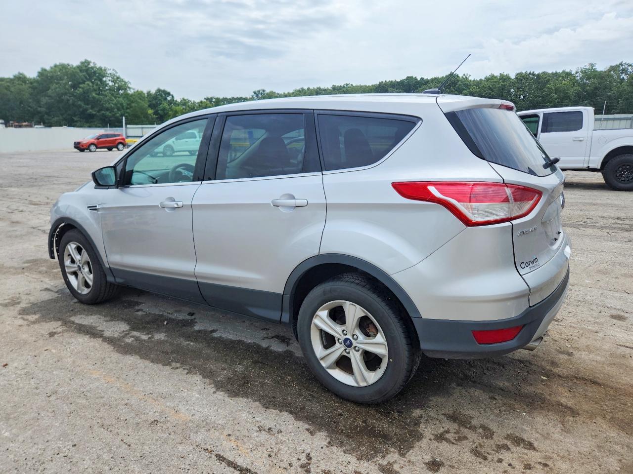 2015 Ford Escape Se Silver vin: 1FMCU0GX2FUB92328