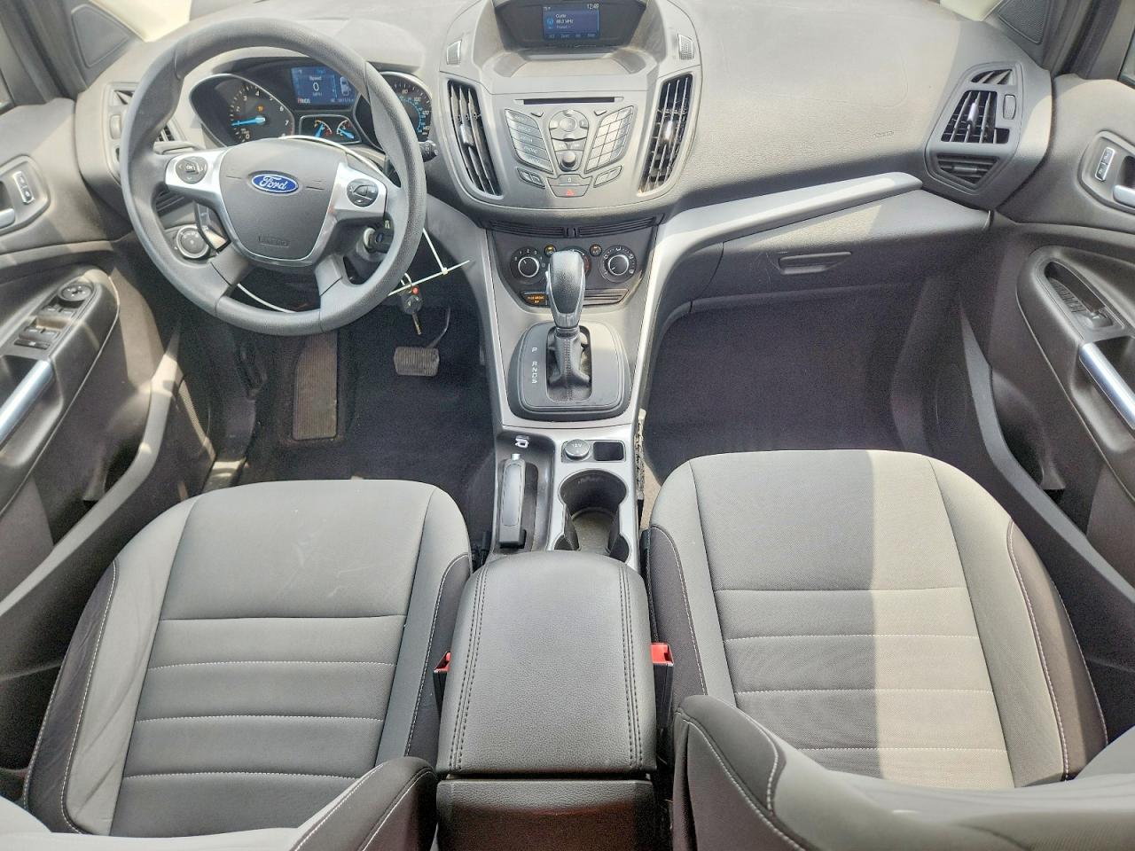 2015 Ford Escape Se Silver vin: 1FMCU0GX2FUB92328