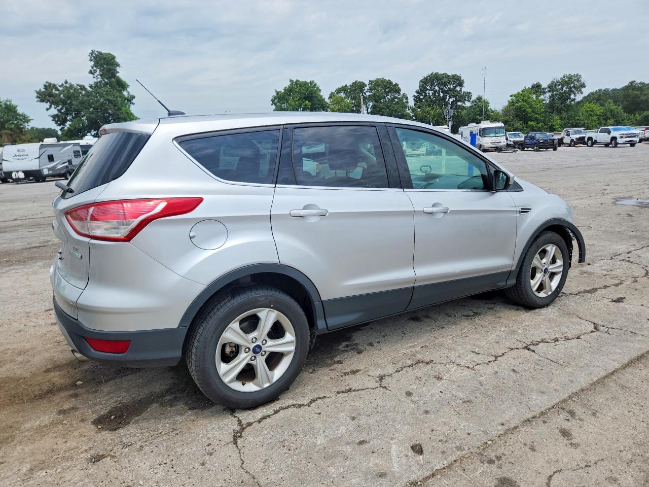 2015 Ford Escape Se Silver vin: 1FMCU0GX2FUB92328
