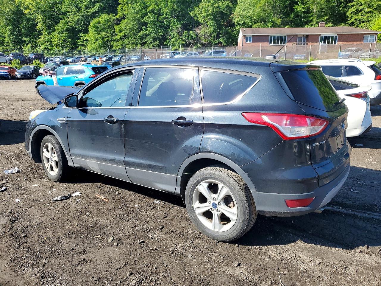 2015 Ford Escape Se Black vin: 1FMCU0GX2FUC19608