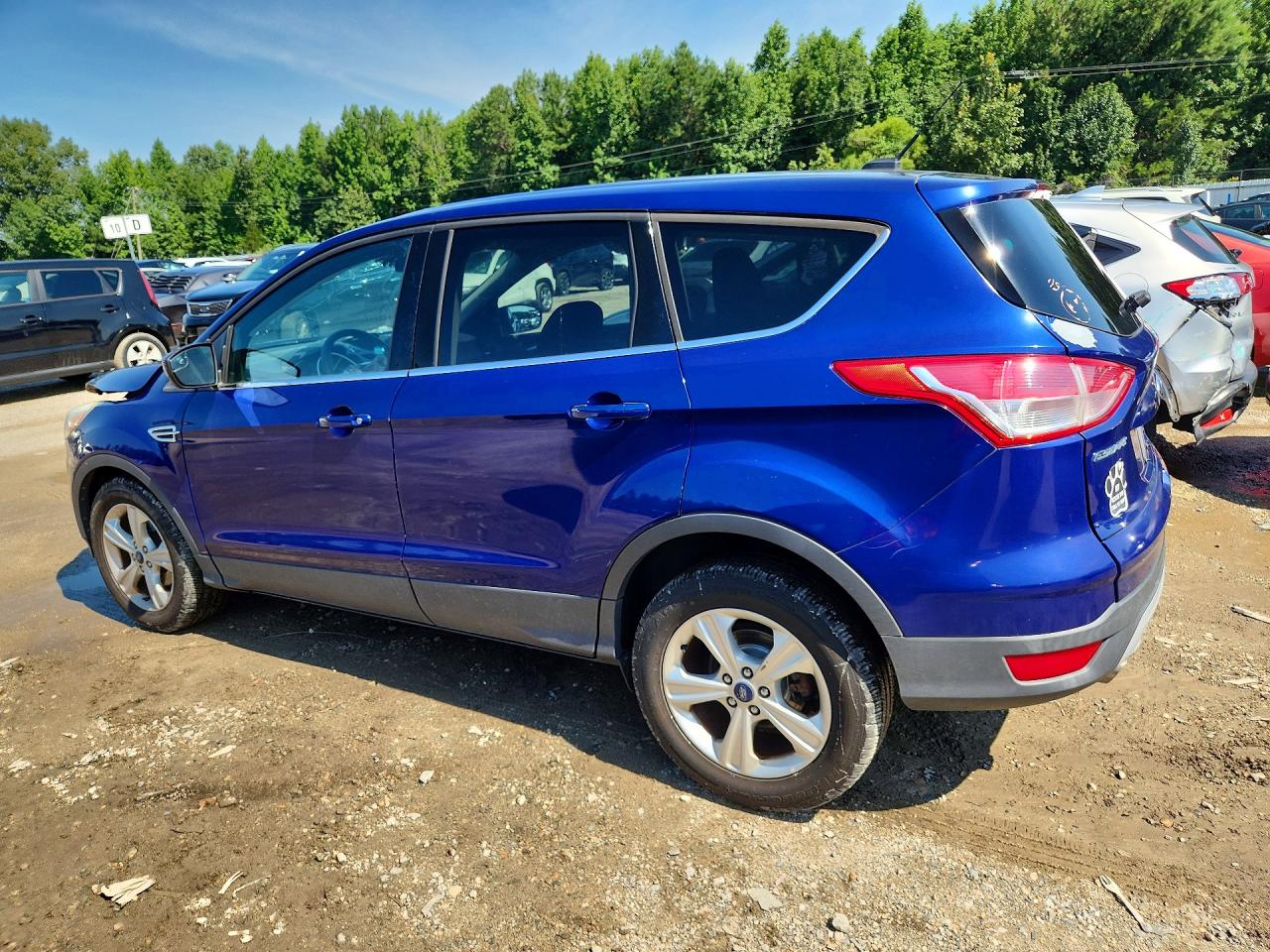 2015 Ford Escape Se Blue vin: 1FMCU0GX2FUC56805