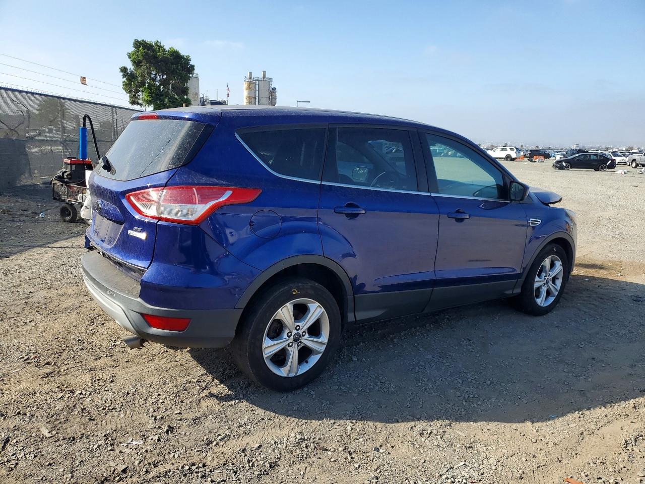 2015 Ford Escape Se Blue vin: 1FMCU0GX2FUC57100