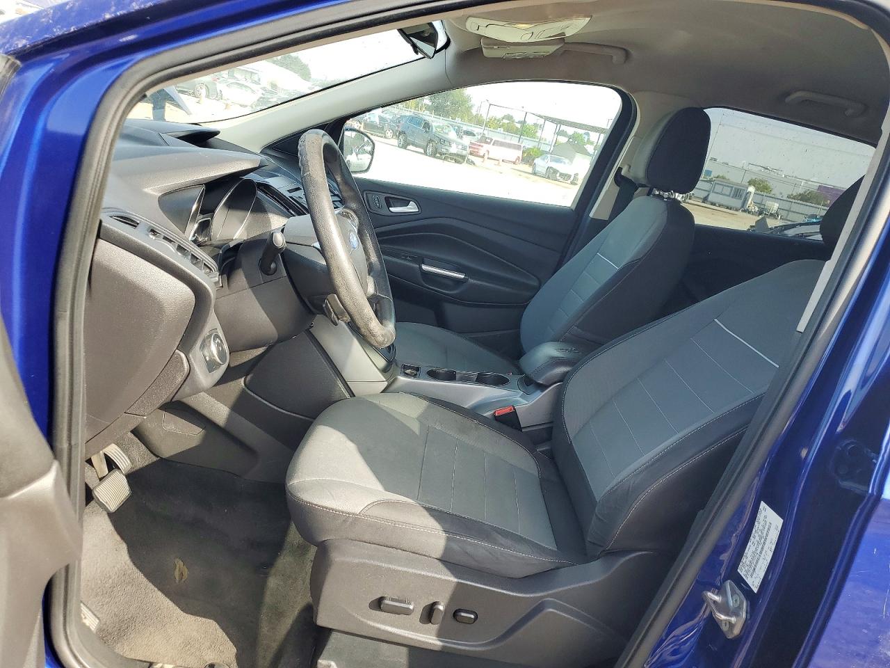 2015 Ford Escape Se Blue vin: 1FMCU0GX2FUC57100