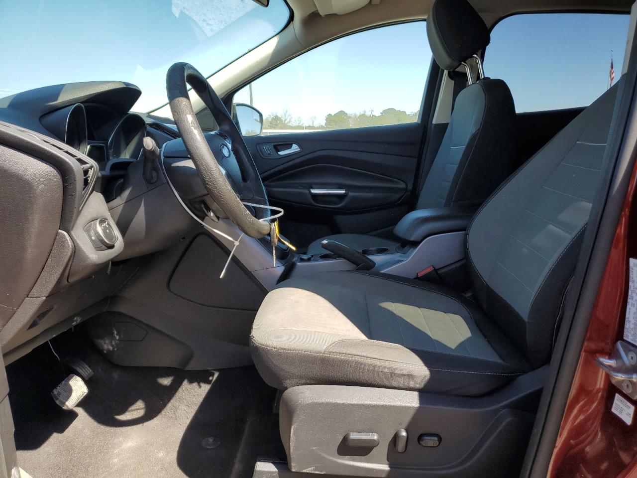 2015 Ford Escape Se Orange vin: 1FMCU0GX2FUC73524