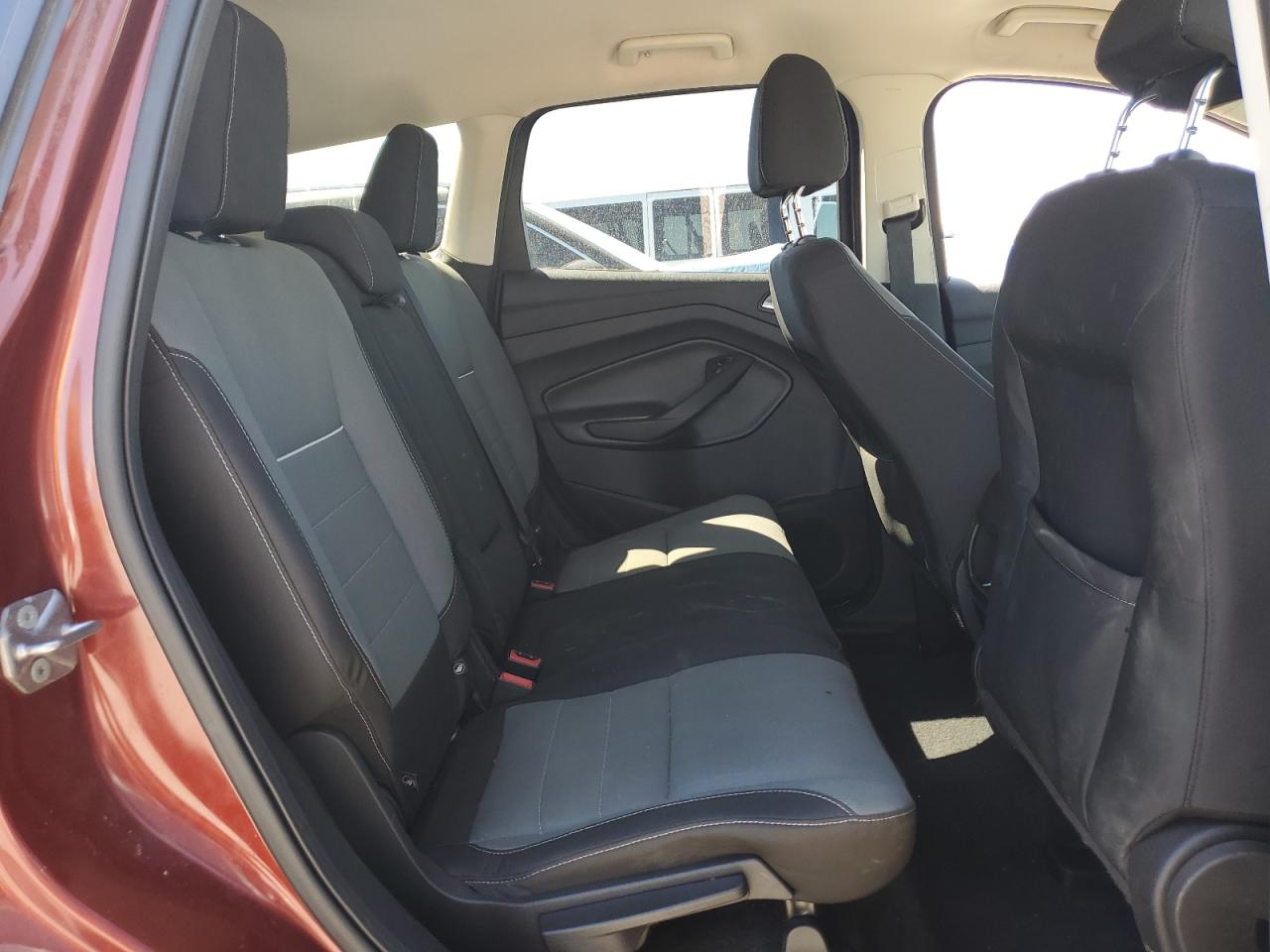 2015 Ford Escape Se Orange vin: 1FMCU0GX2FUC73524