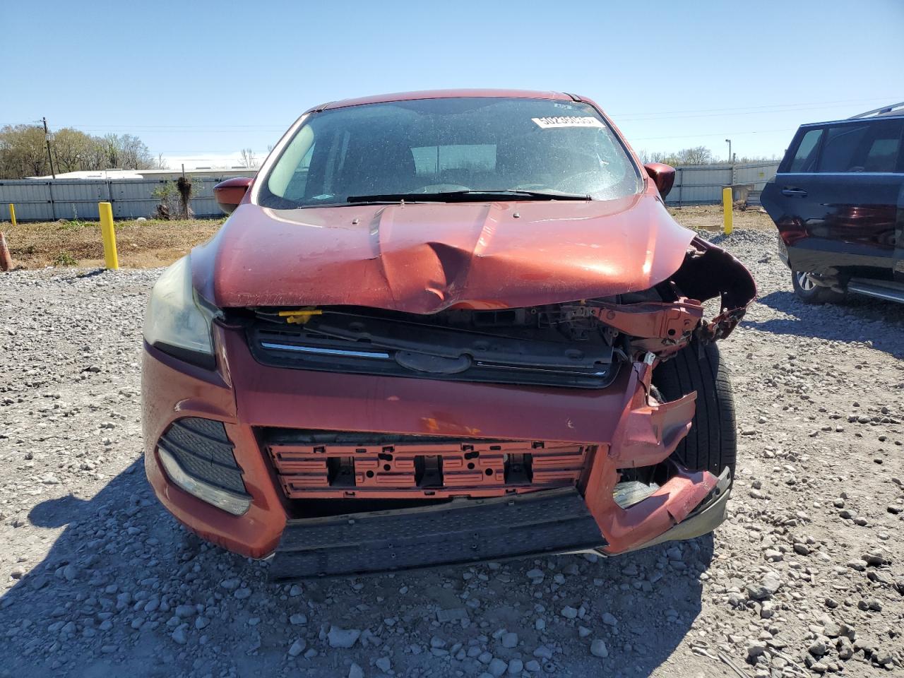 2015 Ford Escape Se Orange vin: 1FMCU0GX2FUC73524