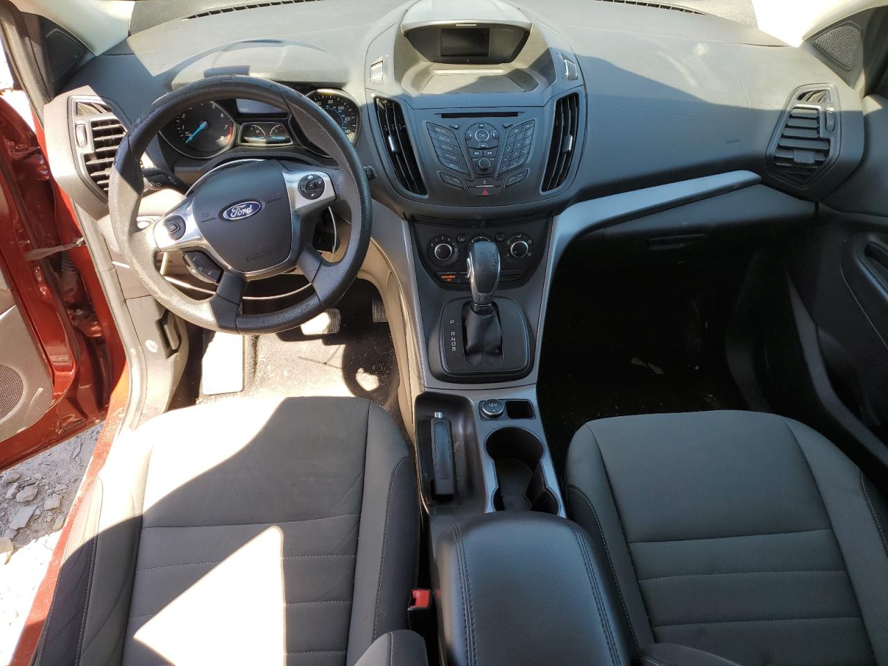 2015 Ford Escape Se Orange vin: 1FMCU0GX2FUC73524