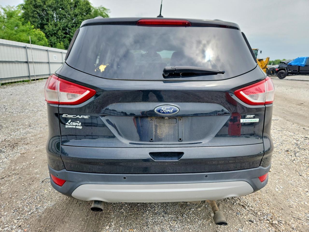 2015 Ford Escape Se Black vin: 1FMCU0GX2FUC76844