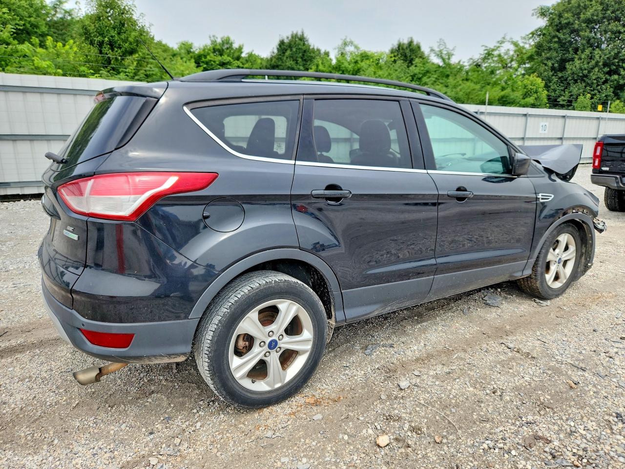 2015 Ford Escape Se Black vin: 1FMCU0GX2FUC76844