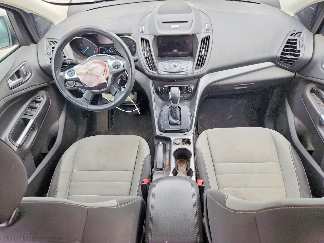 2015 Ford Escape Se Black vin: 1FMCU0GX2FUC76844