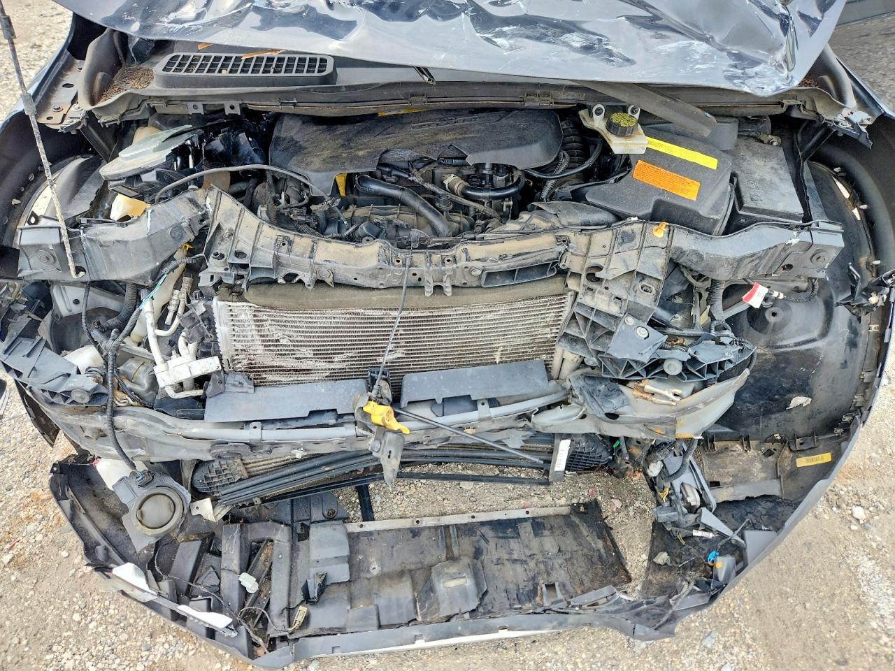2015 Ford Escape Se Black vin: 1FMCU0GX2FUC76844