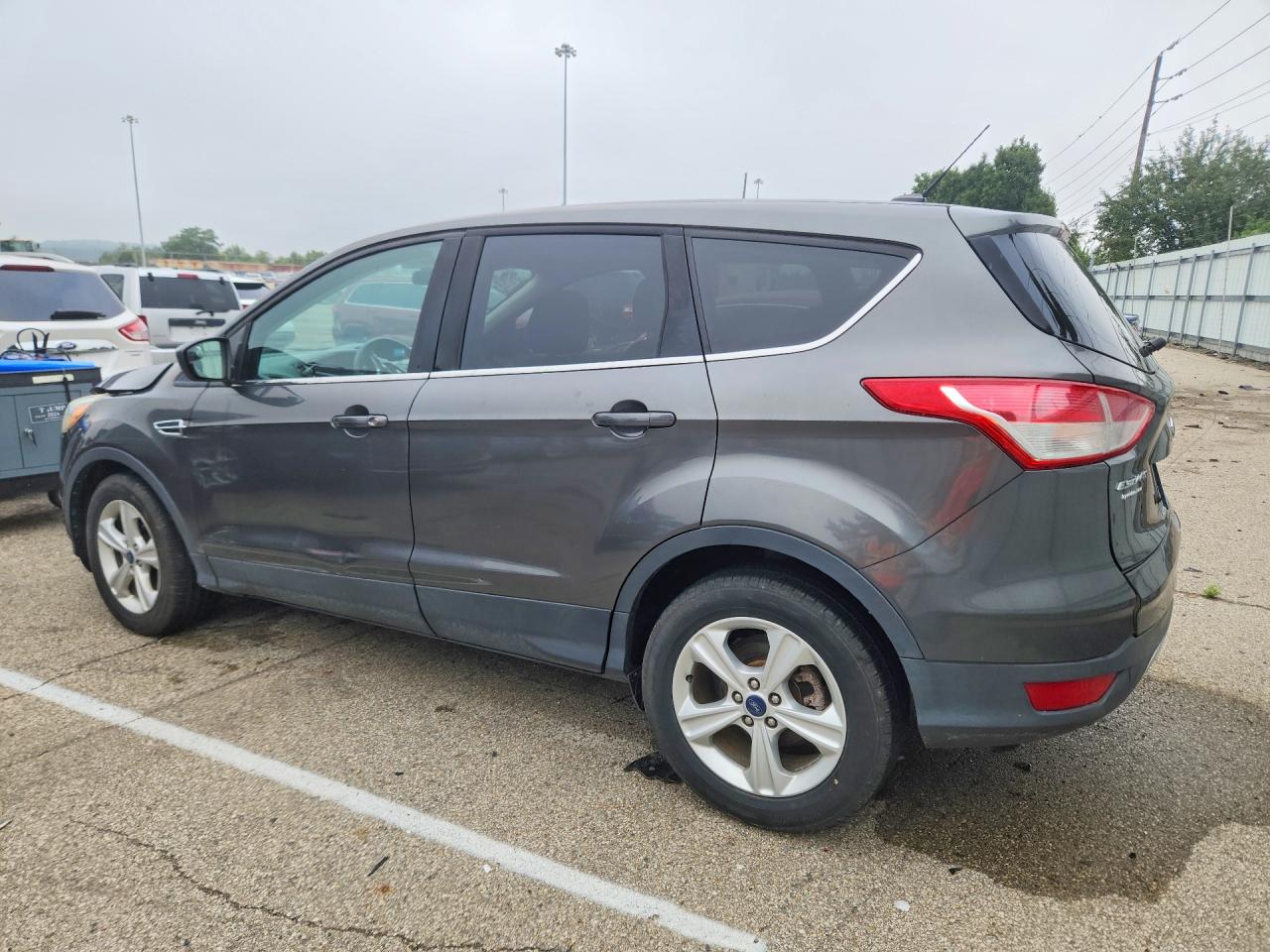 2015 Ford Escape Se Серый vin: 1FMCU0GX2FUC90307
