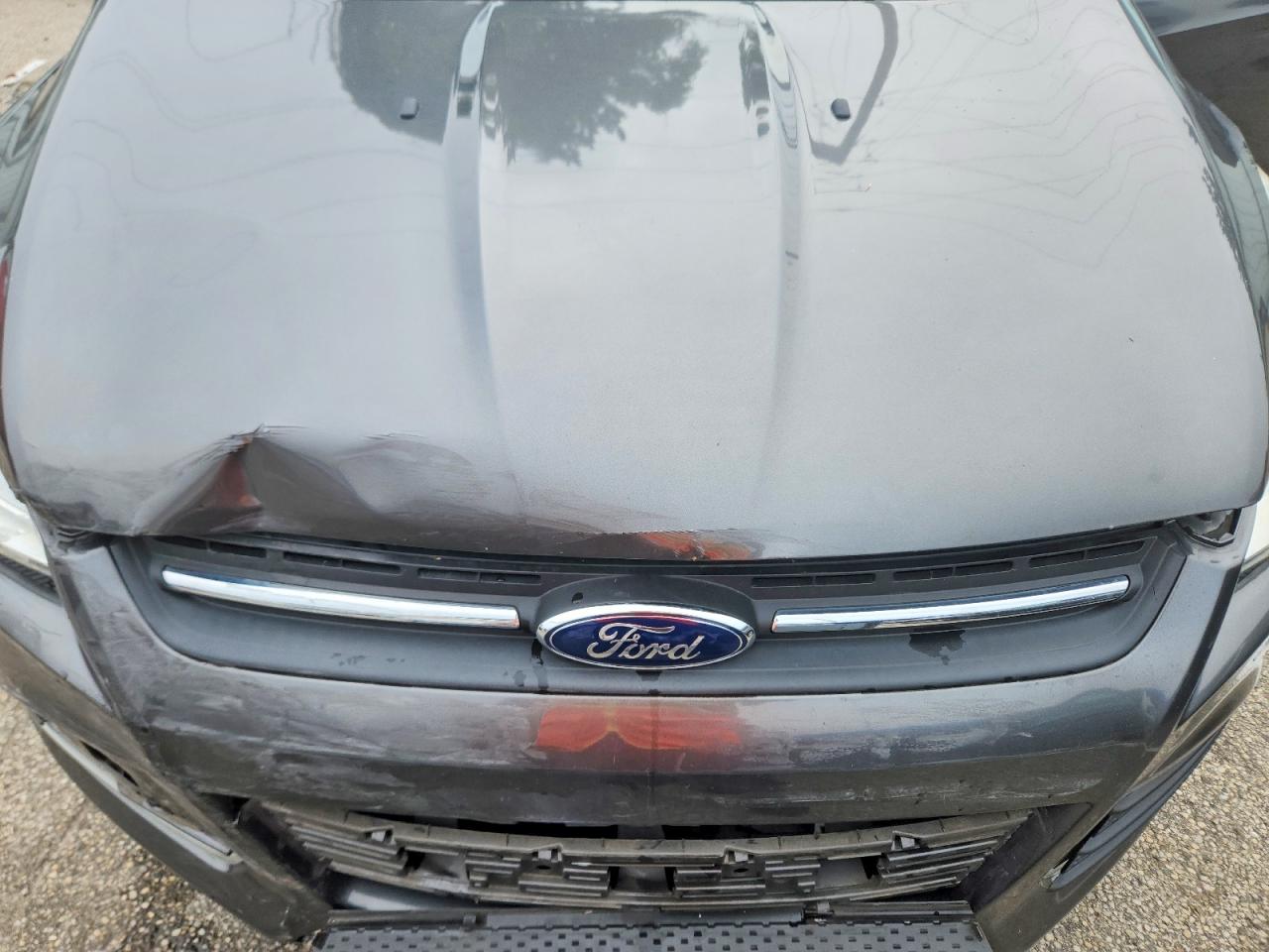 2015 Ford Escape Se Серый vin: 1FMCU0GX2FUC90307