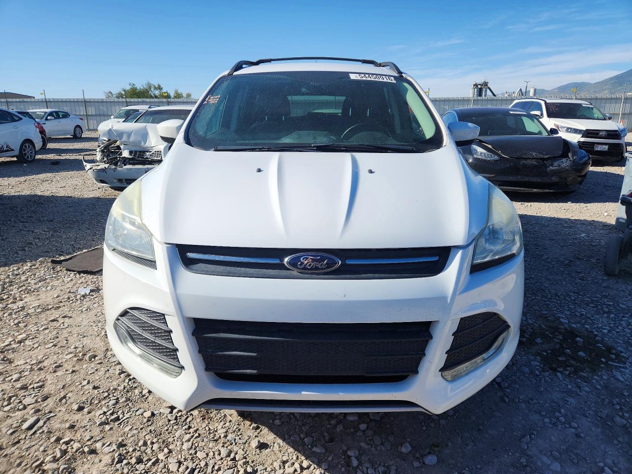 2016 Ford Escape Se White vin: 1FMCU0GX2GUB99524