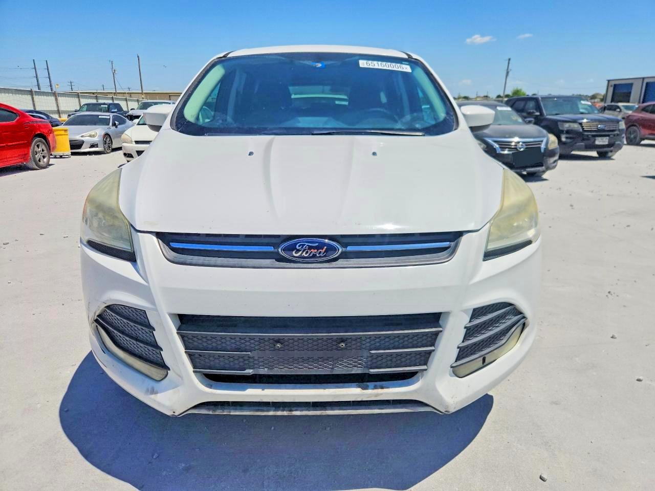 2013 Ford Escape Se Белый vin: 1FMCU0GX3DUA13792