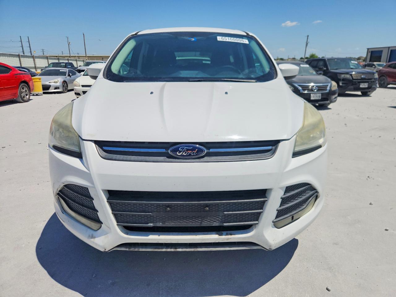 2013 Ford Escape Se Белый vin: 1FMCU0GX3DUA13792