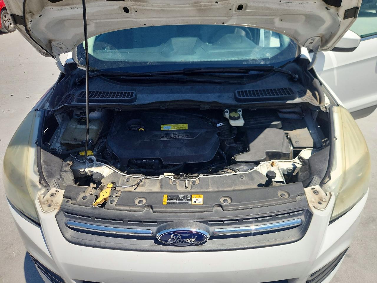 2013 Ford Escape Se Белый vin: 1FMCU0GX3DUA13792