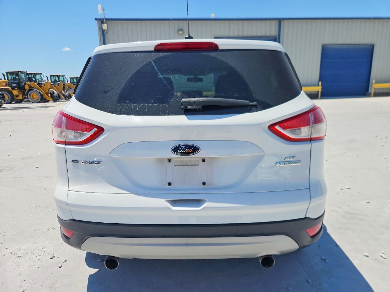 2013 Ford Escape Se Белый vin: 1FMCU0GX3DUA13792