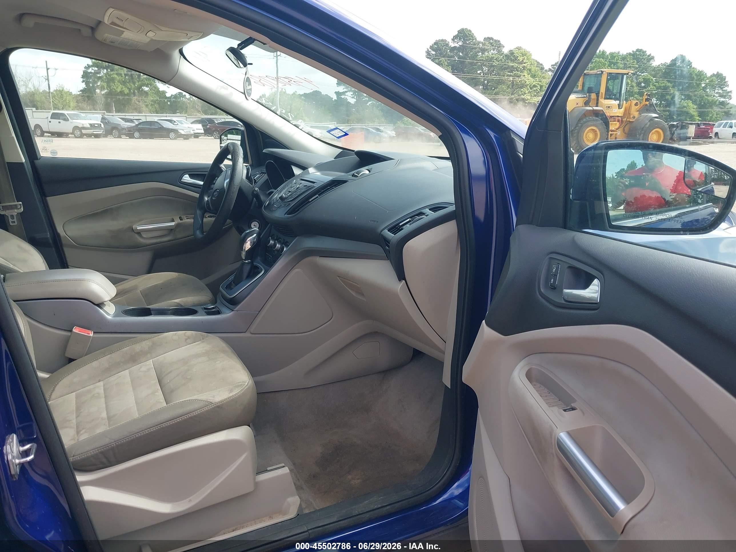 2013 Ford Escape Se Blue vin: 1FMCU0GX3DUA29152