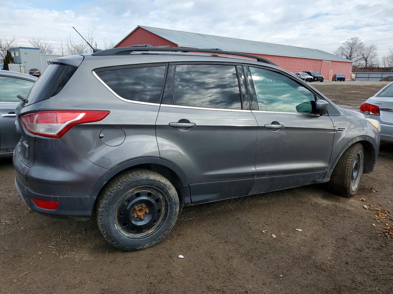 2013 Ford Escape Se Gray vin: 1FMCU0GX3DUA44329