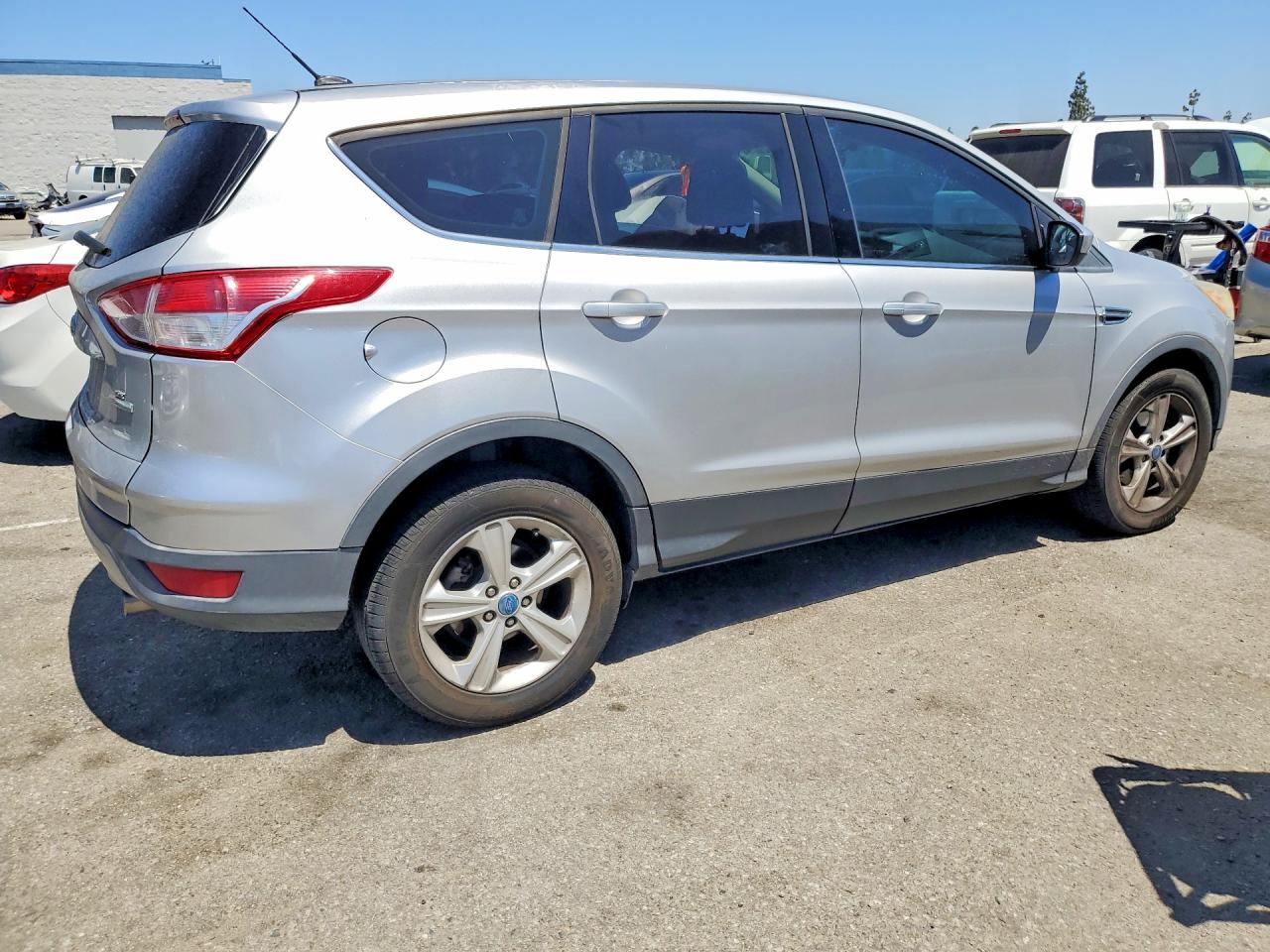2013 Ford Escape Se Silver vin: 1FMCU0GX3DUA53368