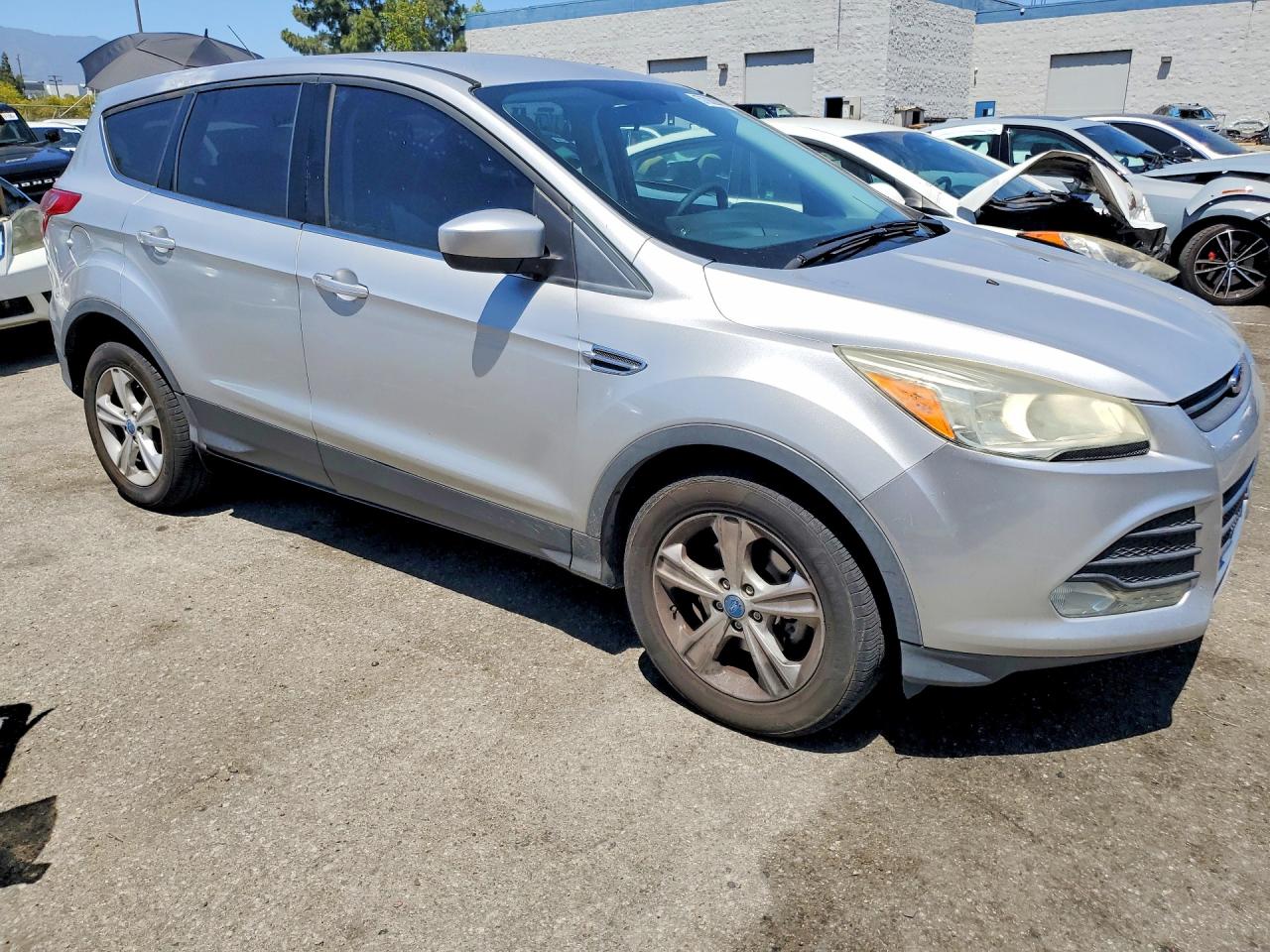 2013 Ford Escape Se Silver vin: 1FMCU0GX3DUA53368