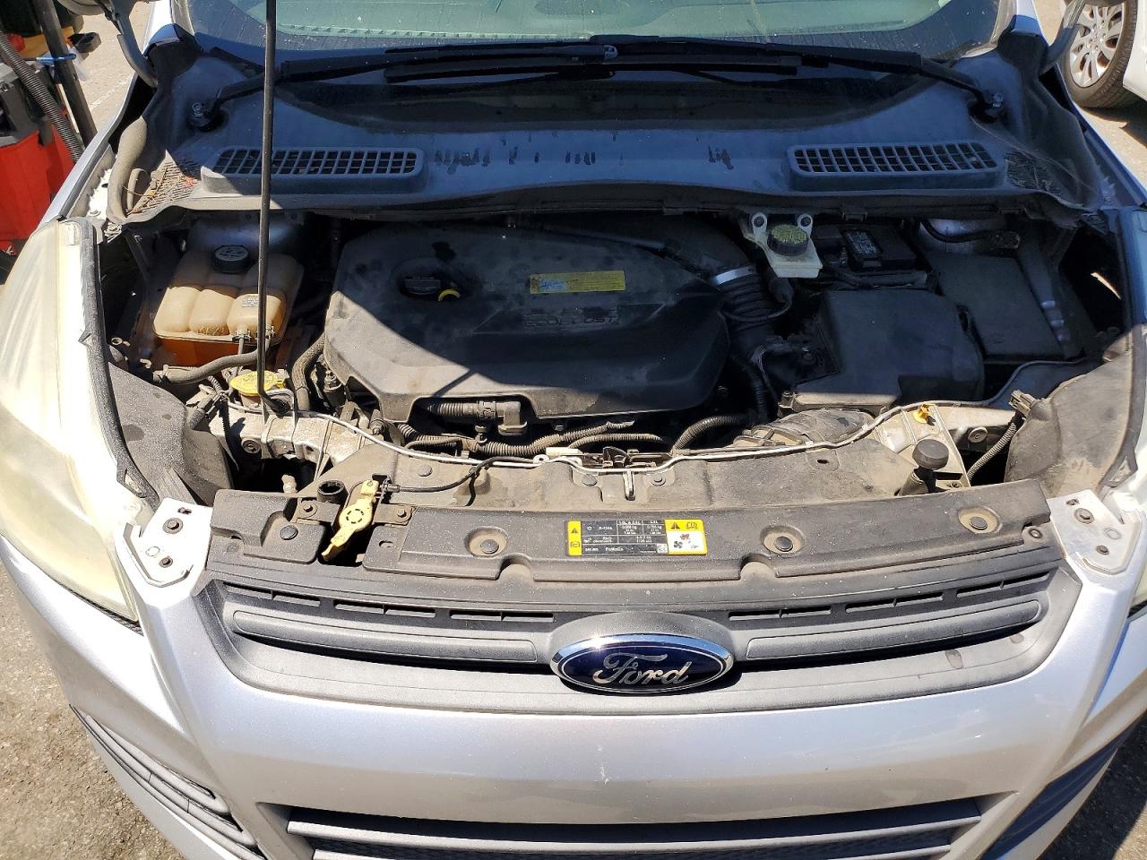 2013 Ford Escape Se Silver vin: 1FMCU0GX3DUA53368