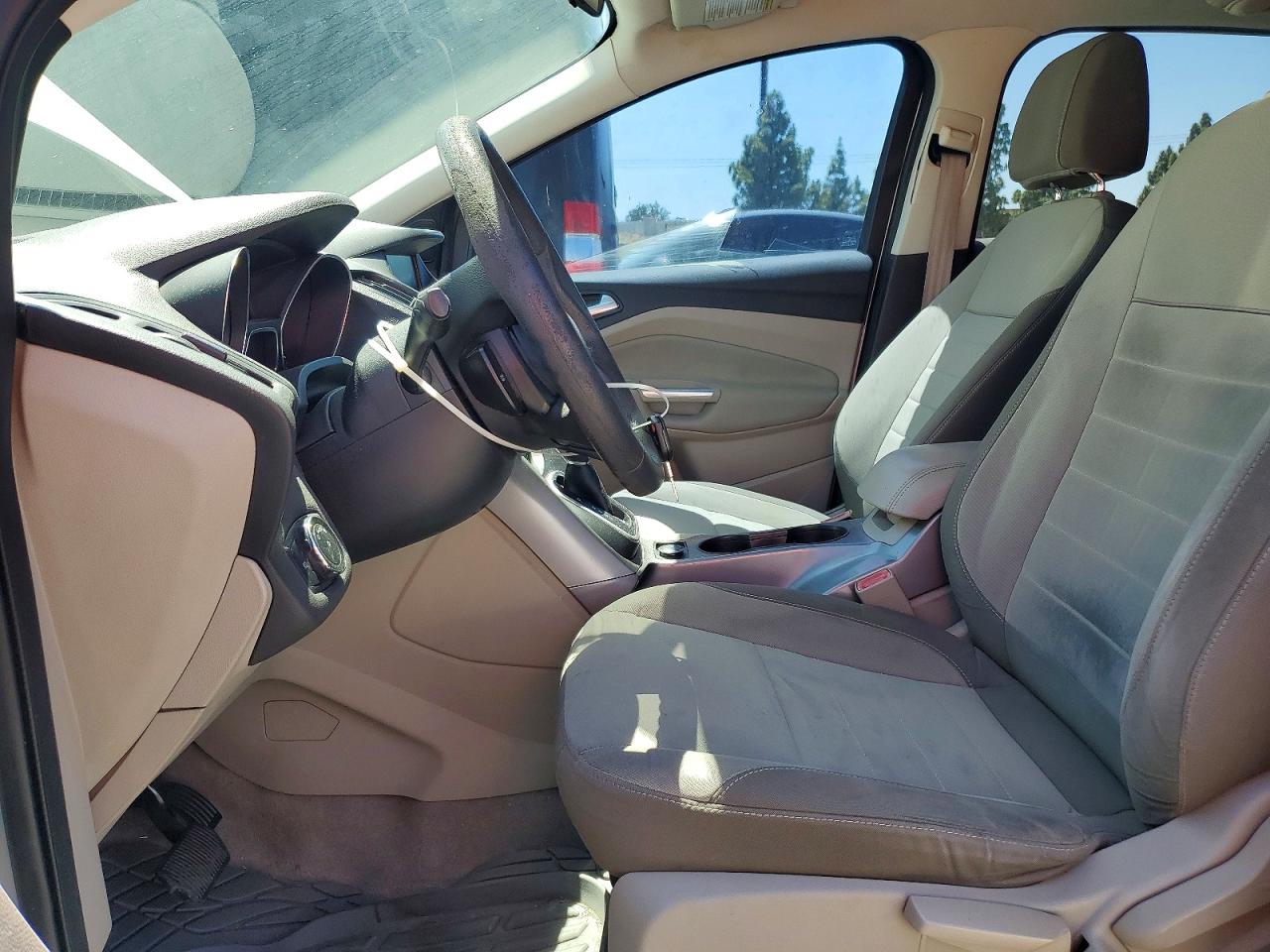 2013 Ford Escape Se Silver vin: 1FMCU0GX3DUA53368