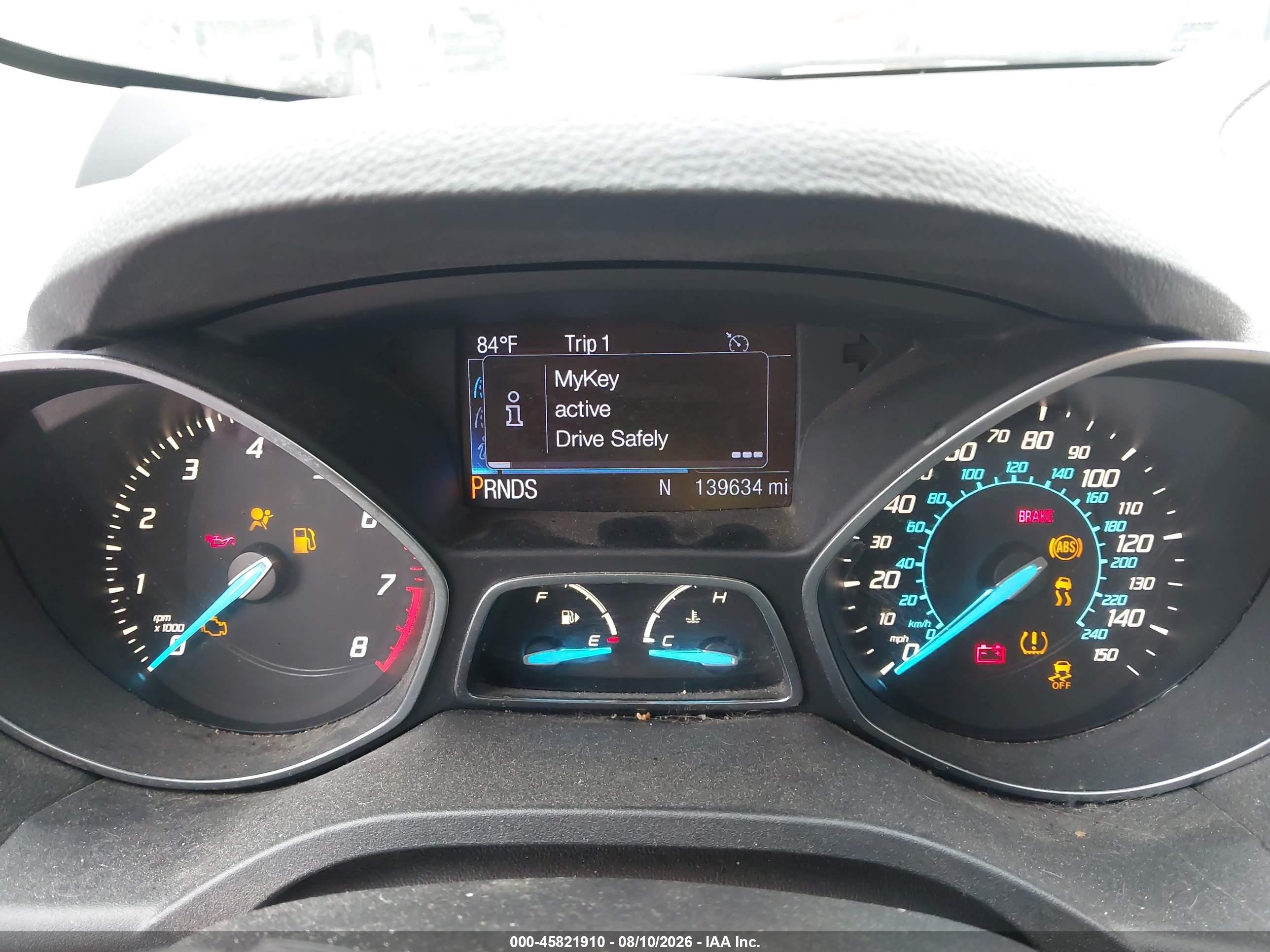 2013 Ford Escape Se White vin: 1FMCU0GX3DUA59445