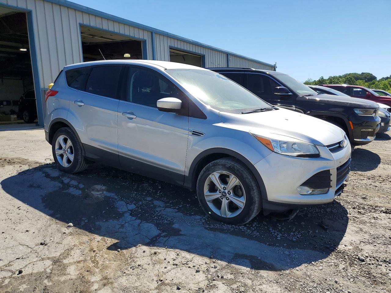 2013 Ford Escape Se Silver vin: 1FMCU0GX3DUB43149