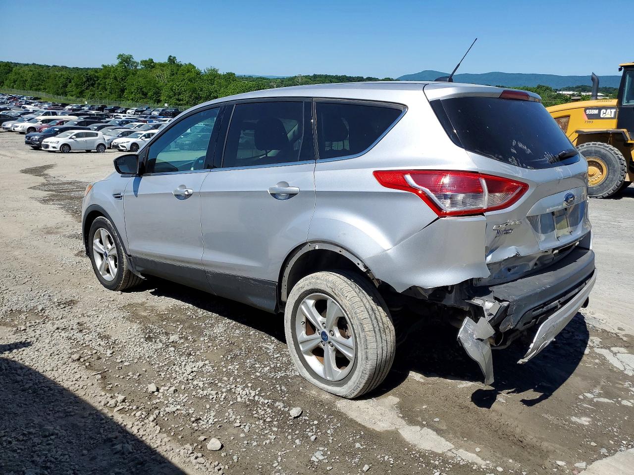2013 Ford Escape Se Silver vin: 1FMCU0GX3DUB43149
